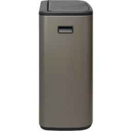 Bo Touch Bin 2 x 30 L med 2 Plastinsatser - Platinum