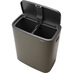 Bo Touch Bin 2 x 30 L med 2 Plastinsatser - Platinum