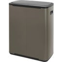 Bo Touch Bin 2 x 30 L med 2 Plastinsatser - Platinum
