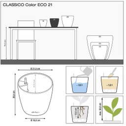 Lechuza CLASSICO Color 28 Planter