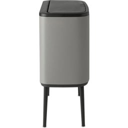 Bo Touch Bin 11 + 23 Litres with 2 Plastic Liners - Mineral Concrete Grey