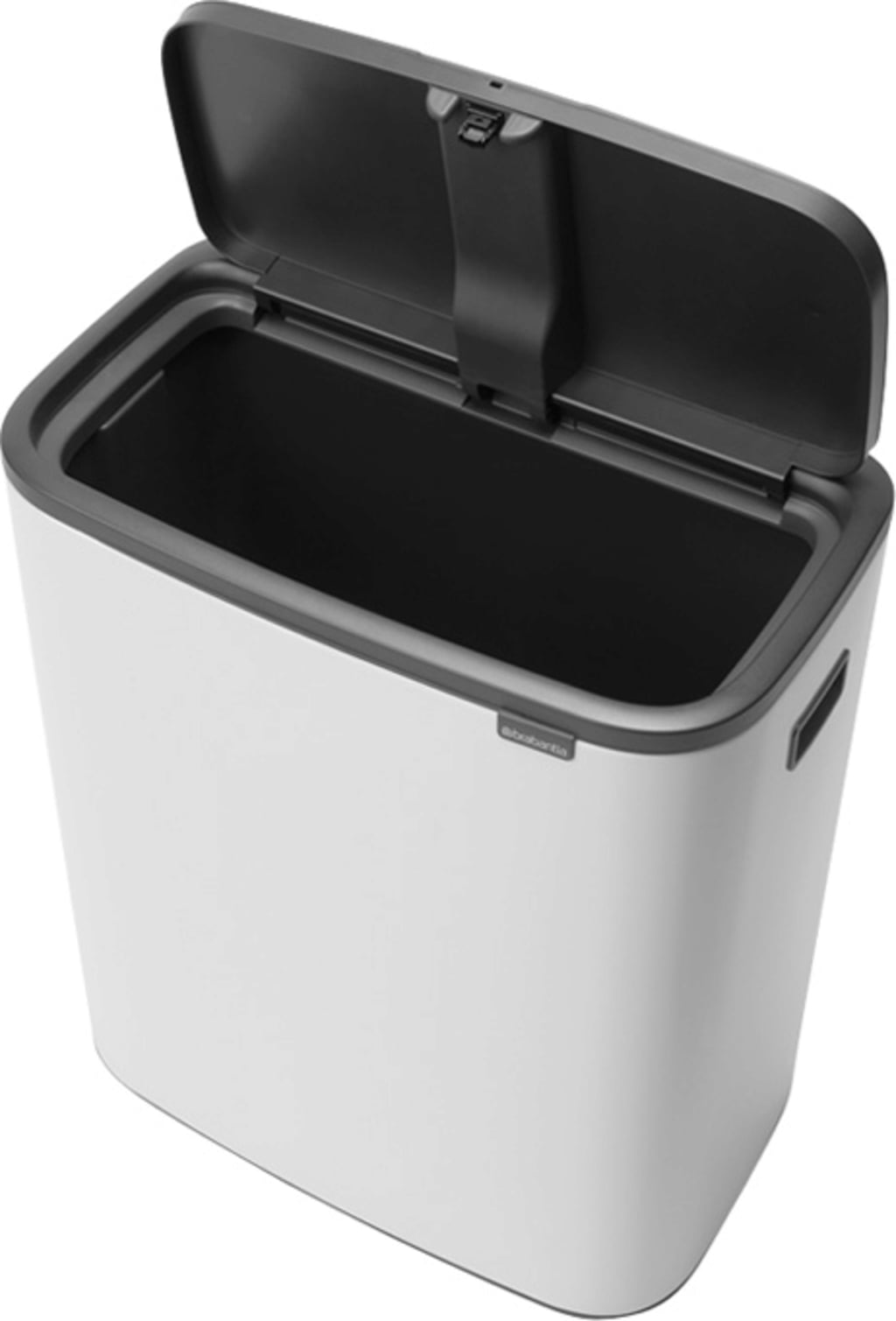 Bo Touch Bin 60 L mit 1 Kunststoffeinsatz - White