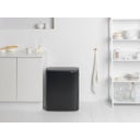 Bo Touch Bin 60 L mit 1 Kunststoffeinsatz - Matt Black