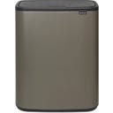 Brabantia Bo Touch Bin, 60 Liter - Platinum