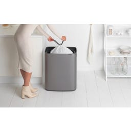 Brabantia Bo Touch Bin, 60 Liter - Platinum