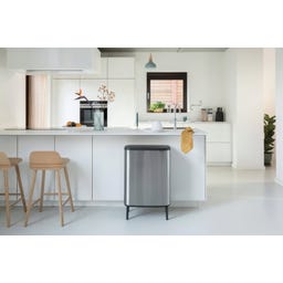 Brabantia Bo Touch Bin Hi 60 L - Matt Steel Fingerprint Proof