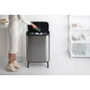Brabantia Bo Touch Bin Hi 60 L - Matt Steel Fingerprint Proof