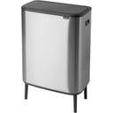 Bo Touch Bin Hi con 2 Cubos Interiores de 30 L - Matt Steel Fingerprint Proof