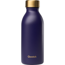 Qwetch Termo Icon - 500 ml - Violeta oscuro y oro