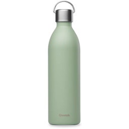 Qwetch Isotherm Flasche ACTIVE, 1L - Matt Lindgrün