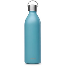 Qwetch Isotherm Flasche ACTIVE, 1L - Matt Stahlblau