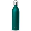 Qwetch Bouteille Isotherme ACTIVE, 1L - Vert émeraude mat