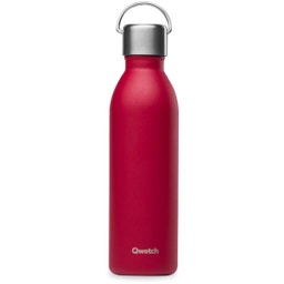 Qwetch Isotherm Fles -  ACTIVE, 600ml - Mat rood