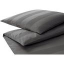 En Bloc Jacquard Duvet Cover, basalt grey