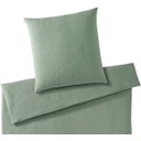 elegante Smooth Muslin Duvet Cover, Pistachio - 135/140 x 200 cm