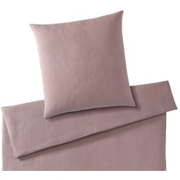 elegante Smooth Muslin Pillowcase, Blush - 40 x 40 cm