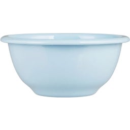 IB Laursen Enamel Cereal Bowl - Light Blue