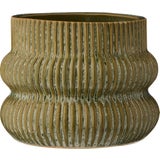 IB Laursen Planter with Grooves Ø 13.5 cm