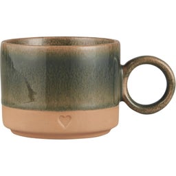 IB Laursen Tasse mit Herz - Grün