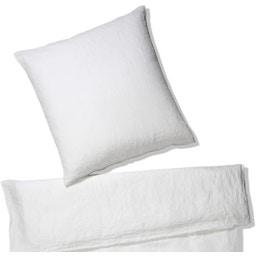 elegante Breezee Half-Linen Pillowcase, white - 40 x 40 cm