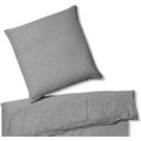 elegante Breezee Half-Linen Pillowcase, dark grey