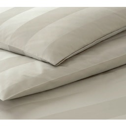 elegante En Bloc Jacquard Duvet Cover, pebble - 135/140 x 200 cm