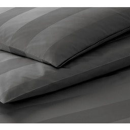 En Bloc Jacquard Duvet Cover, basalt grey - 40 x 80 cm