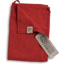Lovely Linen Serviette Invité ou Set de Table - Real Red