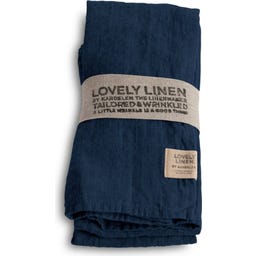 Lovely Linen 4-delni set kuhinjskih servet - Midnight Blue
