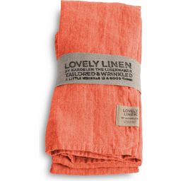 Lovely Linen Table Runner - Peach