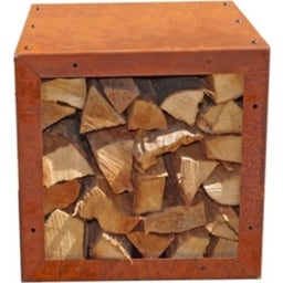 prima terra Kaminholzregal Infinita Edelrost - 38 x 38 cm