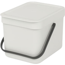 Brabantia Sort & Go - Pattumiera 6 L - Light Grey