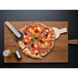 Zone Denmark Singles Pizza Set - 3 pieces, Soft Taupe - 1 set