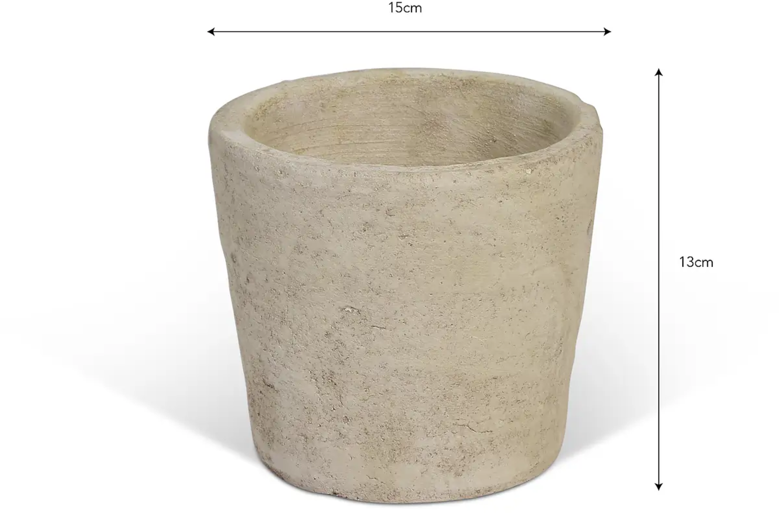 Garden Trading Radstock Planter - Stone - 15 cm