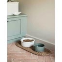 Garden Trading Laverstoke Dog Bowl - White