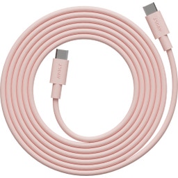 AVOLT Cable 1 USB-C to USB-C Ladekabel - New pink