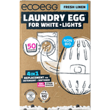 Oeuf de Lavage - 4en1 pour le Linge Blanc ou Clair, 50 Lavages