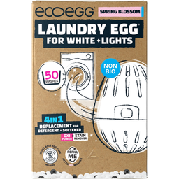 Laundry Egg 4 in 1 per Capi Bianchi e Chiari - 50 Lavaggi - Spring Blossom