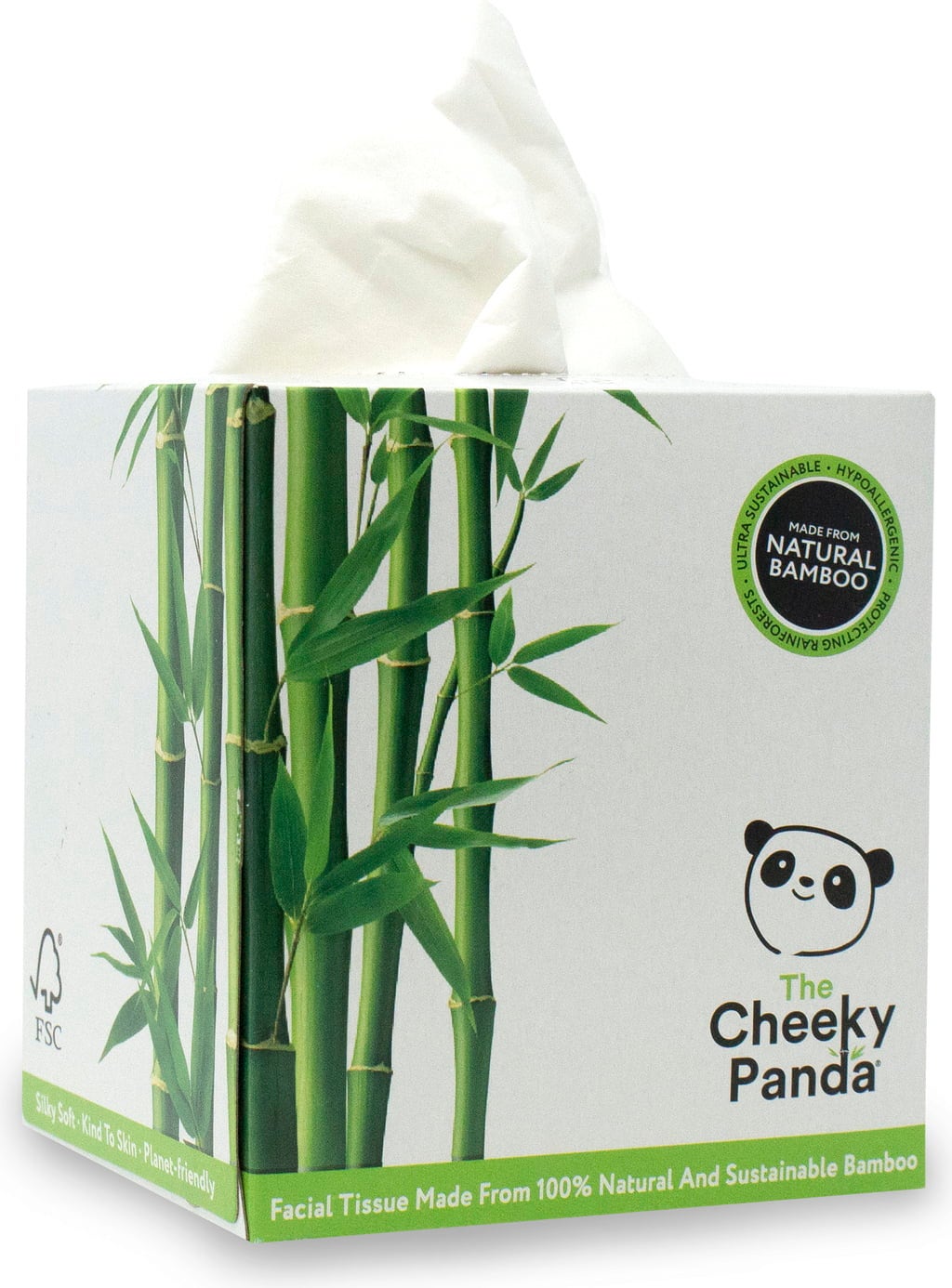 Cheeky Panda Kosmetiktücher - 56 Stück