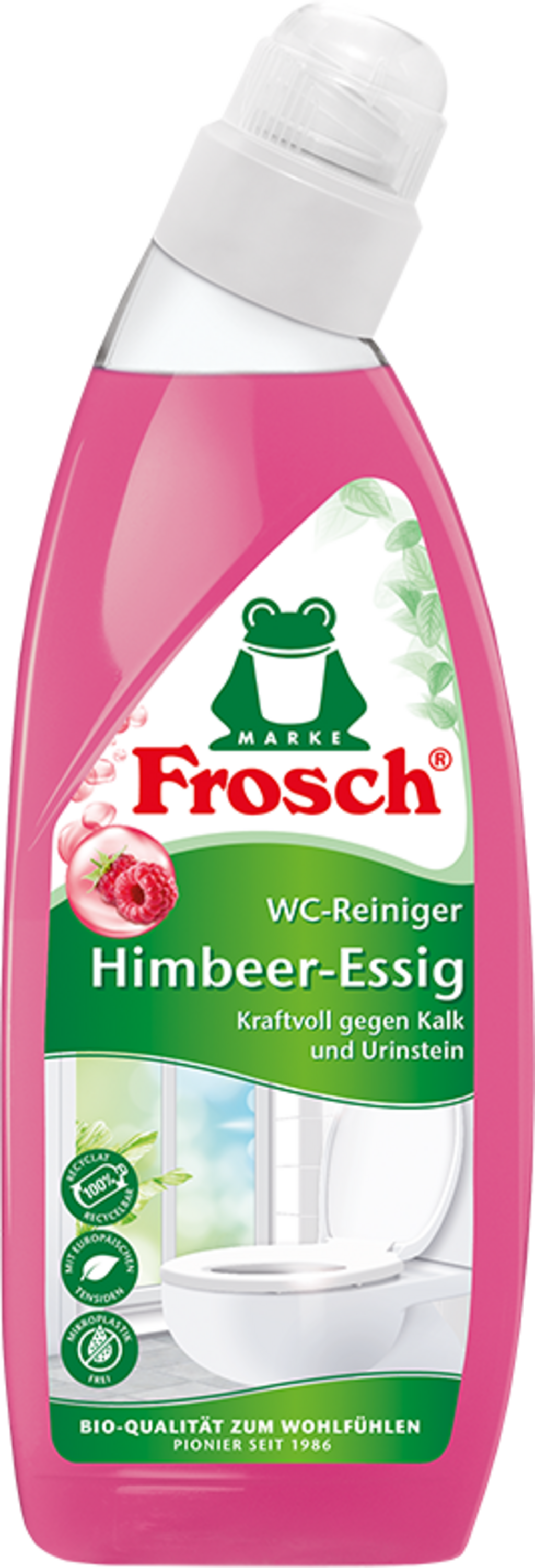 Frosch Toilet Cleaner - Raspberry Vinegar - 750 ml