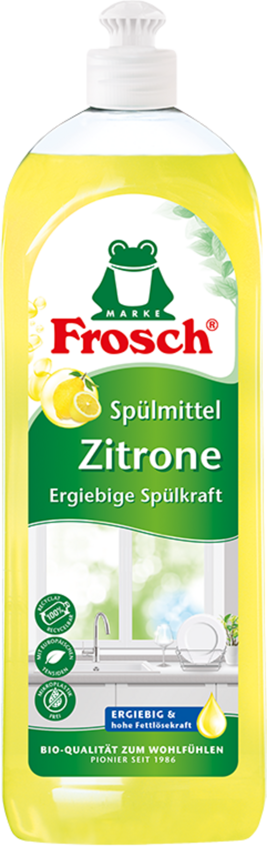 Washing-Up Liquid - Lemon, 750 ml