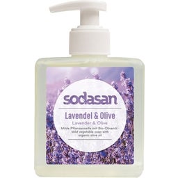 Organisk Växtbaserad Flytande Oljetvål Lavendel & Oliv - 300 ml