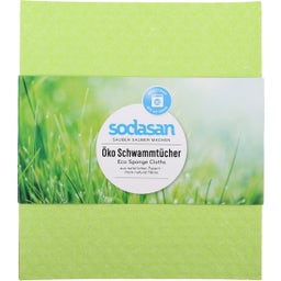 sodasan Eco Absorbent Cloths - 2 items