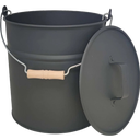 Metalleimer mit Deckel 12L, Anthrazit