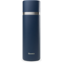 Qwetch Edelstahl Isotherm Flasche, 750ml - Matt Marineblau