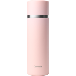 Qwetch Stainless Steel Insulated Bottle, 750 ml - Matt Pastel Pink