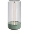 PULSE brezžična namizna svetilka, olivno zelena