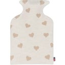 David Fussenegger Bolsa de Agua Caliente - Corazones - blanco crudo