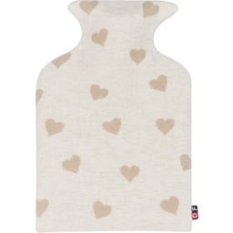 David Fussenegger Bolsa de Agua Caliente - Corazones - blanco crudo