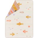 David Fussenegger Kocyk dziecięcy MILA rybka - surowa biel